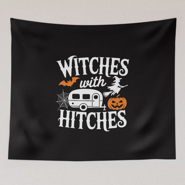 Item preview, Witches With Hitches Camping RV Halloween Idea designed and sold by Viepenny.