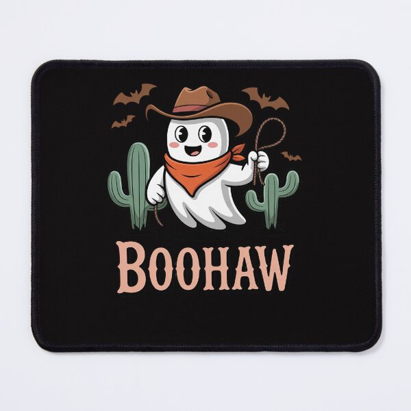 Item preview, Western Boohaw Ghost Spooky Season Vibes Halloween designed and sold by Viepenny.