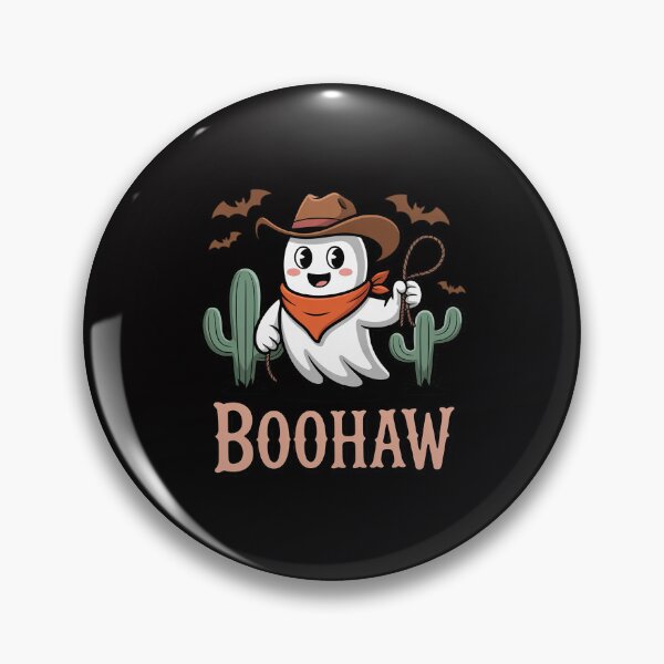 Item preview, Western Boohaw Ghost Spooky Season Vibes Halloween designed and sold by Viepenny.