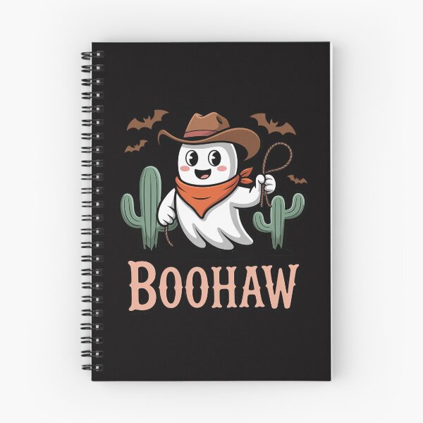 Item preview, Western Boohaw Ghost Spooky Season Vibes Halloween designed and sold by Viepenny.