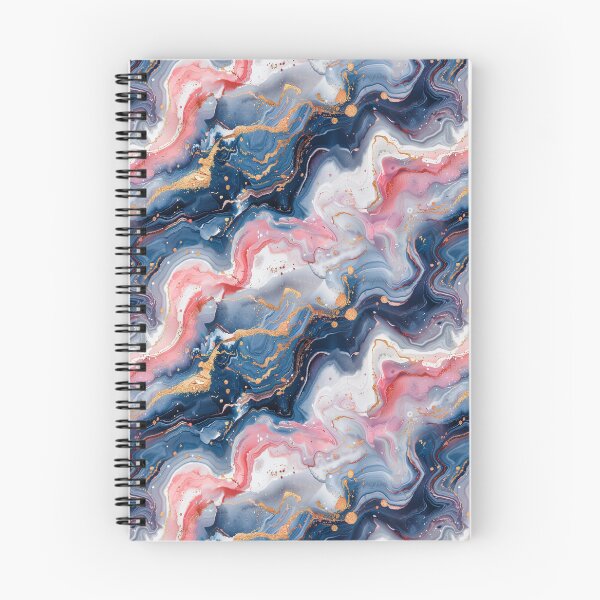 Item preview, Luxurious Gold Foil Navy Pink Marble Abstract designed and sold by NTGUILTY.