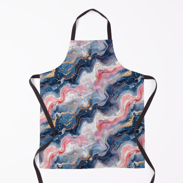 Item preview, Luxurious Gold Foil Navy Pink Marble Abstract designed and sold by NTGUILTY.