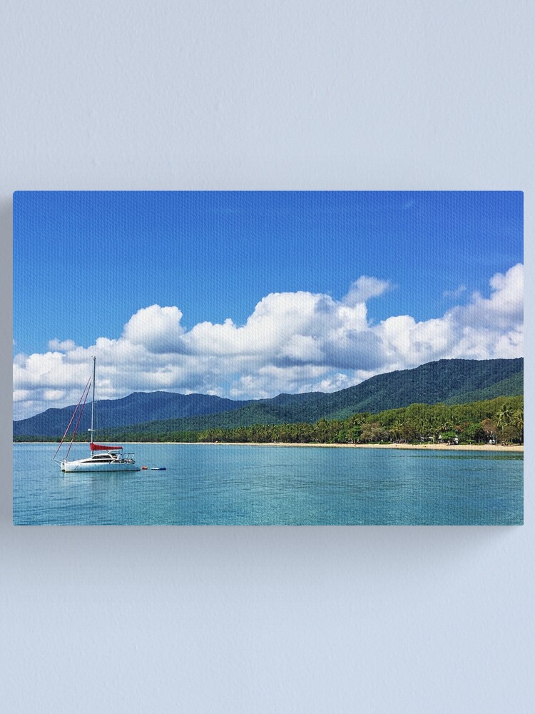Alternate view of Palm Cove Canvas Print