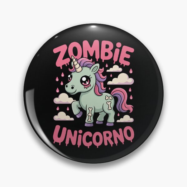 Item preview, Tokidoki Halloween Zombie Unicorno Milo Portrait designed and sold by EntroRhim.