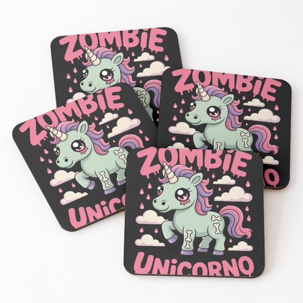Item preview, Tokidoki Halloween Zombie Unicorno Milo Portrait designed and sold by EntroRhim.