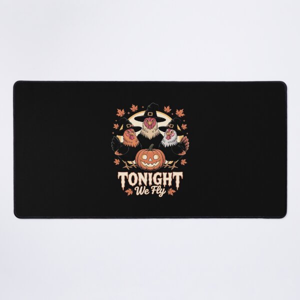 Item preview, Tonight We Fly Chicken Spooky Season Halloween designed and sold by EntroRhim.