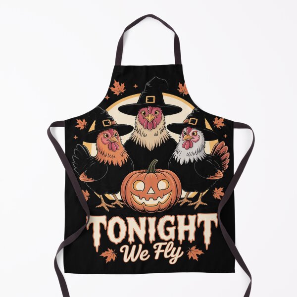 Item preview, Tonight We Fly Chicken Spooky Season Halloween designed and sold by EntroRhim.
