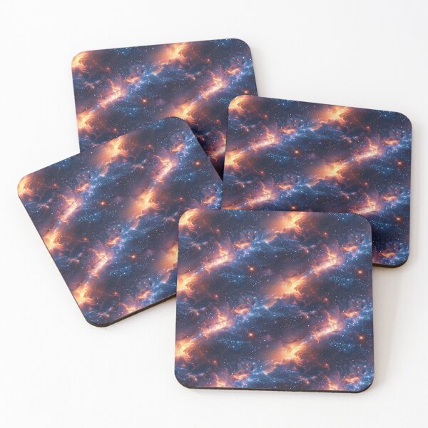Item preview, Vibrant Starry Space Nebula Cosmic Pattern designed and sold by NTGUILTY.