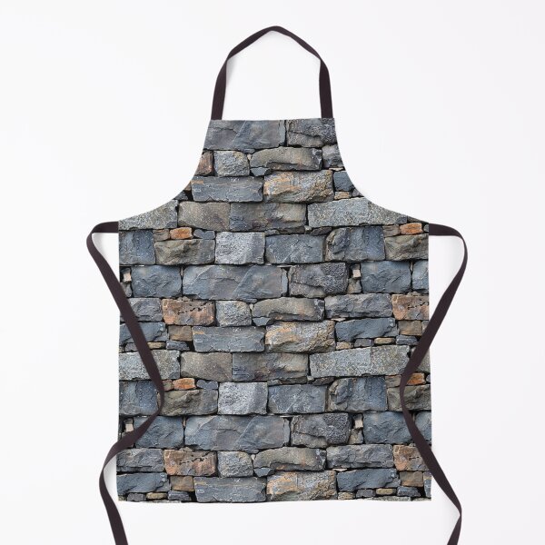 Item preview, Rustic Dark Gray Dry Stack Stone Wall designed and sold by NTGUILTY.