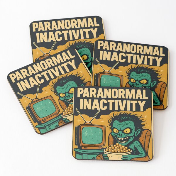 Item preview, Undead watching TV - Paranormal Inactivity designed and sold by NightTimeJ.