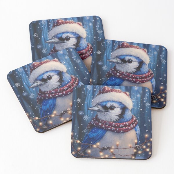 Item preview, Christmas Blue Jay designed and sold by Solace Sparkles.
