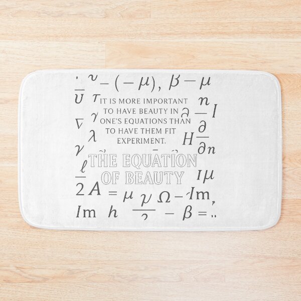 Item preview, The Equation of Beauty designed and sold by Elgic.