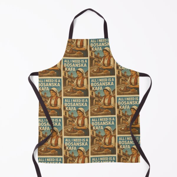 Item preview, All I need is a Bosanska kafa Coffee Art designed and sold by Forty4design.
