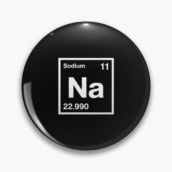 Item preview, Sodium Element Label Periodic Table designed and sold by EntroRhim.