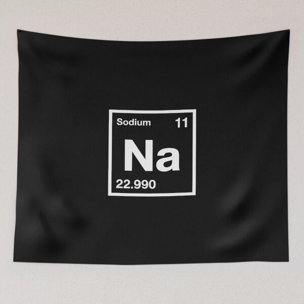 Item preview, Sodium Element Label Periodic Table designed and sold by EntroRhim.