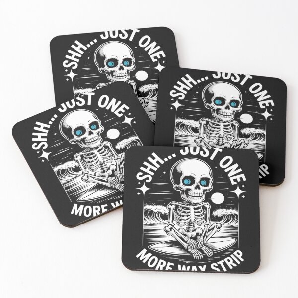 Item preview, Skeleton Just One More Wax Strip Esthetician Halloween designed and sold by EntroRhim.