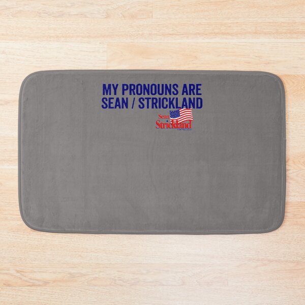 Item preview, MY-PRONOUNS-ARE-SEAN-STRICKLAND T-SHIRT designed and sold by CarleighUlric.