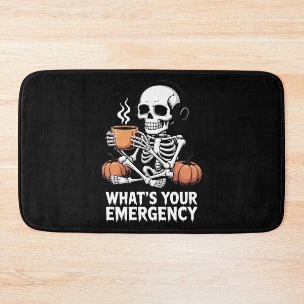 Item preview, Skeleton Halloween 911 Dispatcher What Your Emergency designed and sold by EntroRhim.