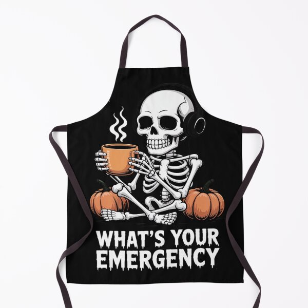 Item preview, Skeleton Halloween 911 Dispatcher What Your Emergency designed and sold by EntroRhim.