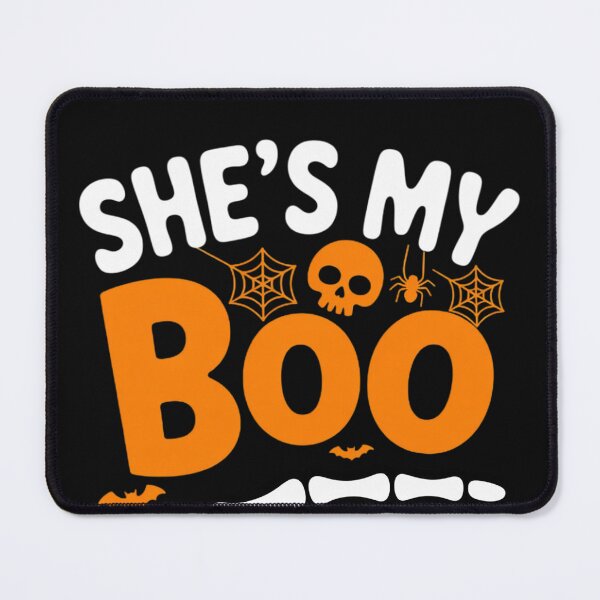 Item preview, She’s My Boo Skeleton Couples Matching Couple Halloween designed and sold by EntroRhim.