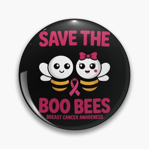 Item preview, Save The Boobees Boo Bees Breast Cancer Halloween Women designed and sold by EntroRhim.