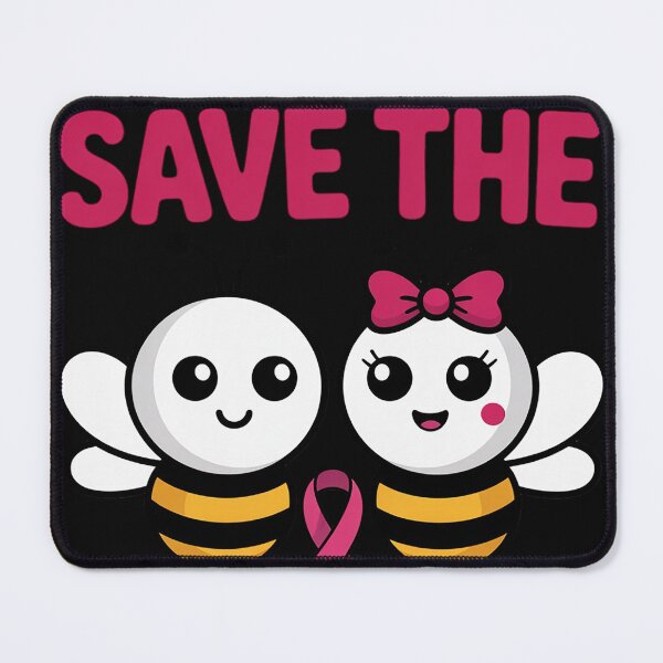 Item preview, Save The Boobees Boo Bees Breast Cancer Halloween Women designed and sold by EntroRhim.