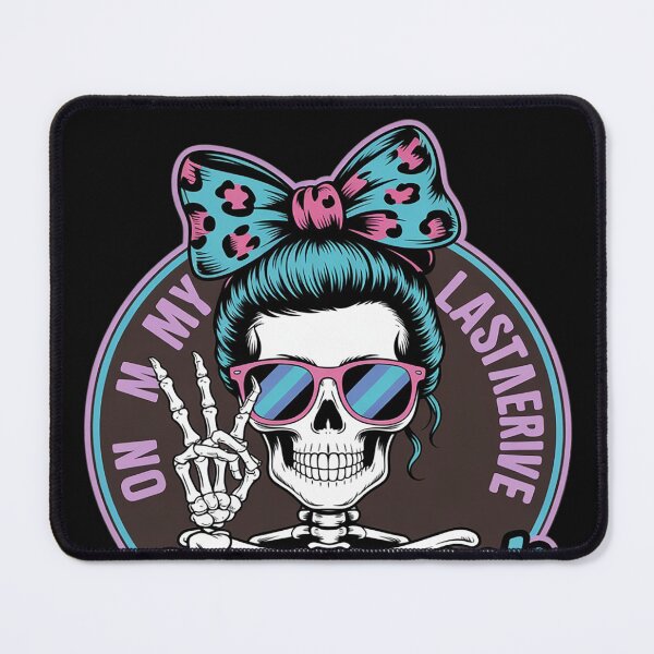 Item preview, Sassy Skeleton On My Husband's Last Nerve Halloween Wife designed and sold by EntroRhim.