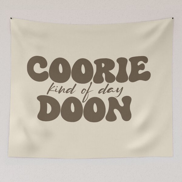 Item preview, Coorie Doon Kind of Day – The Perfect Cozy Winter Mood designed and sold by SingerNZ.