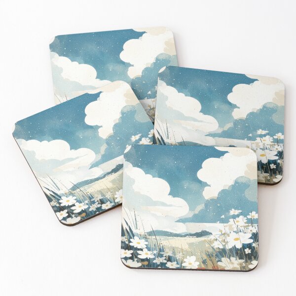 Item preview, Modern Meadow of Dreamy Daisies designed and sold by Dusk Atelier.