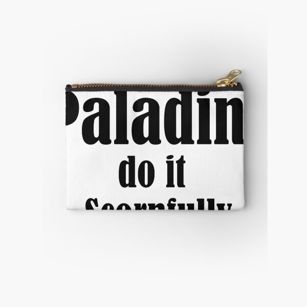Item preview, Paladins Do It - Conquest - Black designed and sold by EchoTheBard.