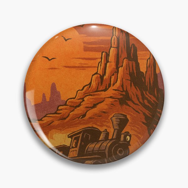 Item preview, Big Thunder Mountain Railroad Print designed and sold by magicalartwork93.