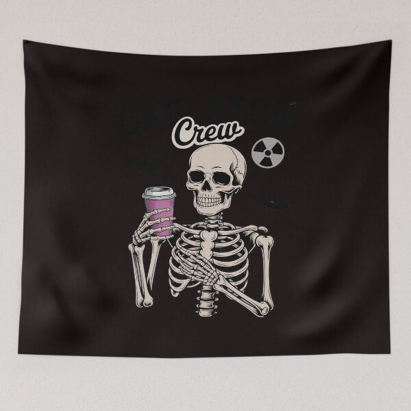 Item preview, Radiology Halloween Xray Tech Skeleton Coffee Crew CT Tech designed and sold by RopboxRone.