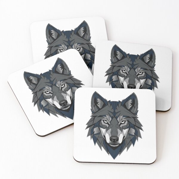 Item preview, Geometric Architecture Art Wolf designed and sold by MartinxMarie.