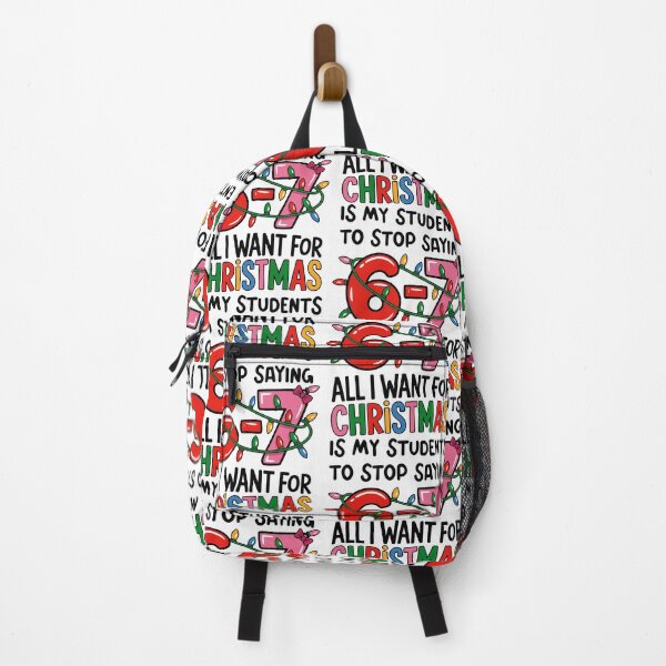 Item preview, All I Want For Christmas Is My Students To Stop Saying 6-7 Christmas Lights designed and sold by jakaun.