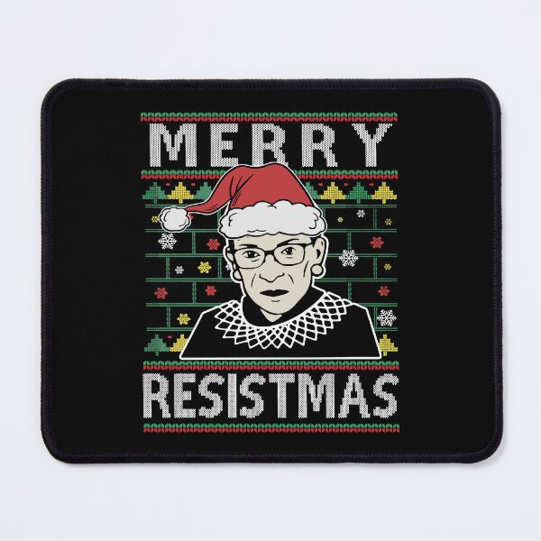 Item preview, Merry Resistmas Teacher RBG Christmas Ugly Sweater Feminist Women designed and sold by jakaun.