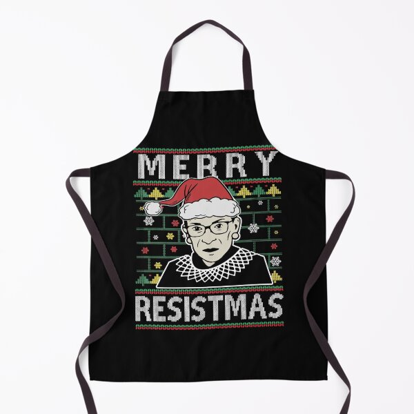 Item preview, Merry Resistmas Teacher RBG Christmas Ugly Sweater Feminist Women designed and sold by jakaun.