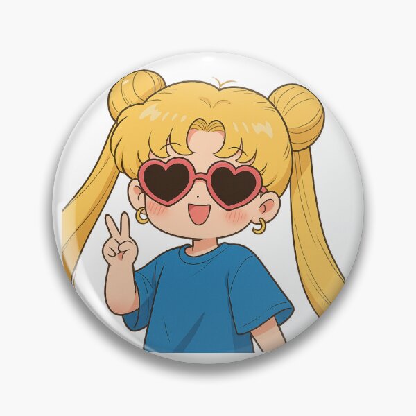 Item preview, Sailor Moon glasses hearts designed and sold by Mrs-pixels.