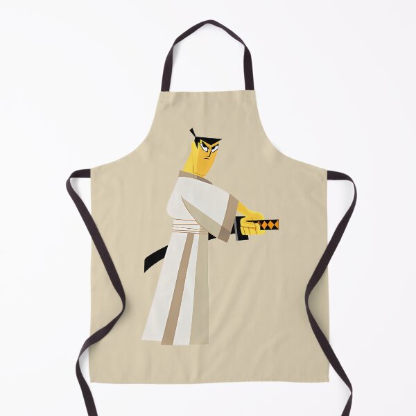 Item preview, Samurai Jack Inspired Art – Minimalist Action Pose Illustration designed and sold by PosterFuel.