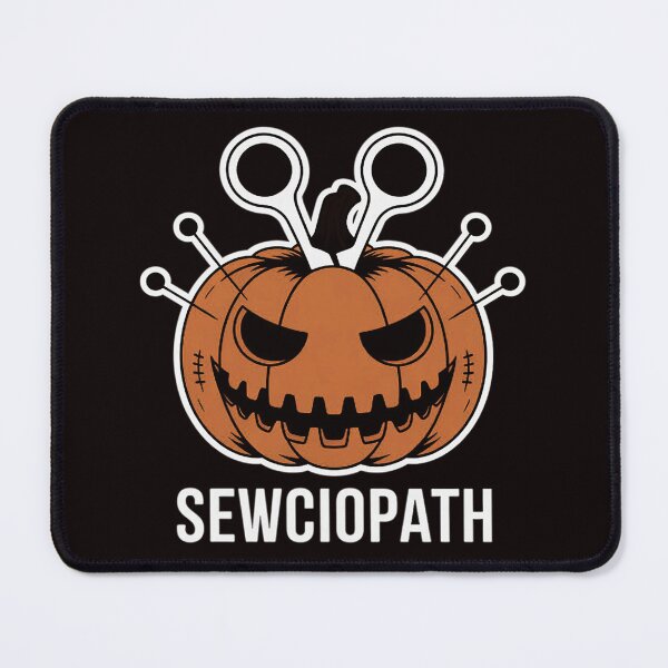 Item preview, Sewciopath Halloween for sew seamstresses & tailors designed and sold by RopboxRone.