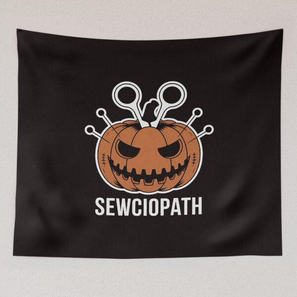 Item preview, Sewciopath Halloween for sew seamstresses & tailors designed and sold by RopboxRone.