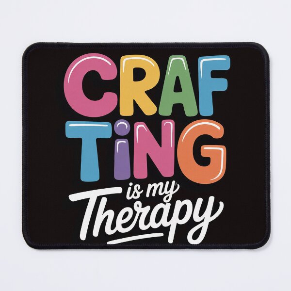 Item preview, Sew Knit Crochet Embroider Crafting Is My Therapy designed and sold by RopboxRone.