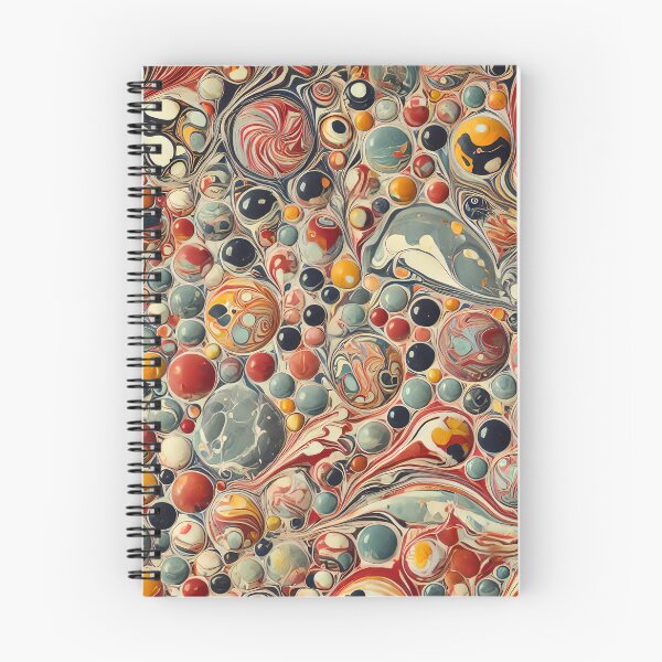 Item preview, Vintage Marbled Paper Pattern Retro Abstract Design designed and sold by PinUpPizzazz.