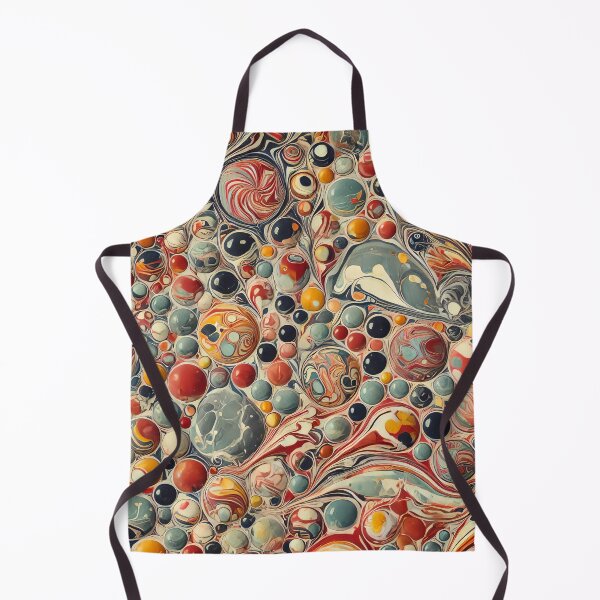 Item preview, Vintage Marbled Paper Pattern Retro Abstract Design designed and sold by PinUpPizzazz.