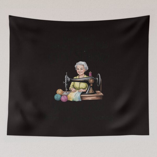 Item preview, Quilting Yarn Seamstress Sewing Themed designed and sold by RopboxRone.