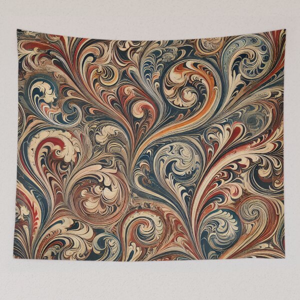 Item preview, Vintage Marbled Paper Pattern Retro Abstract Design designed and sold by PinUpPizzazz.