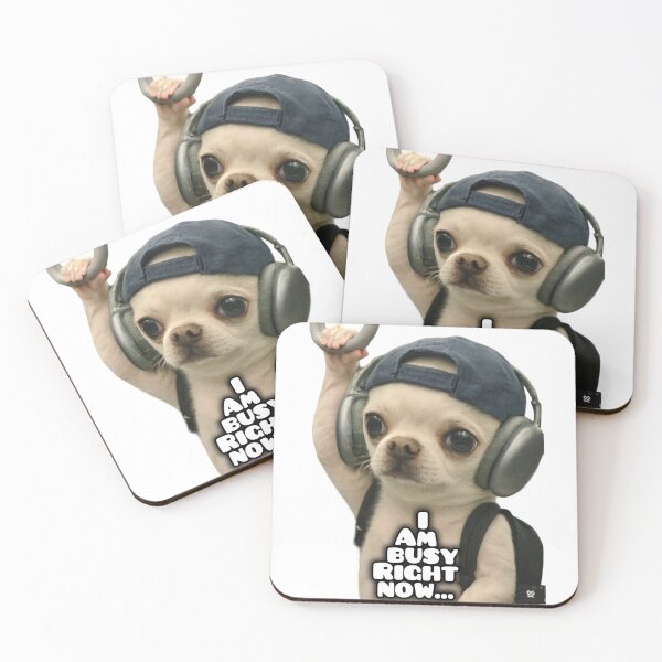 Item preview, Funny Busy Dog Meme – Cute Chihuahua Design designed and sold by Ranrajshop.