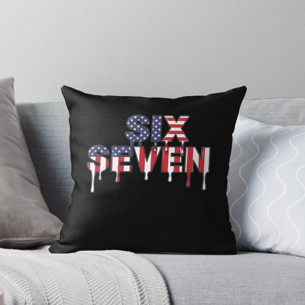 Item preview, USA Flag Dripping SIX SEVEN designed and sold by merlinnears.