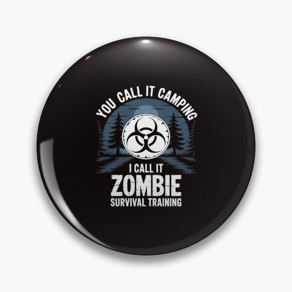 Item preview, Zombie Survival Training Camping - Halloween designed and sold by RopboxRone.