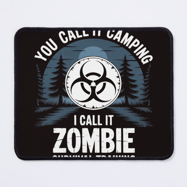 Item preview, Zombie Survival Training Camping - Halloween designed and sold by RopboxRone.