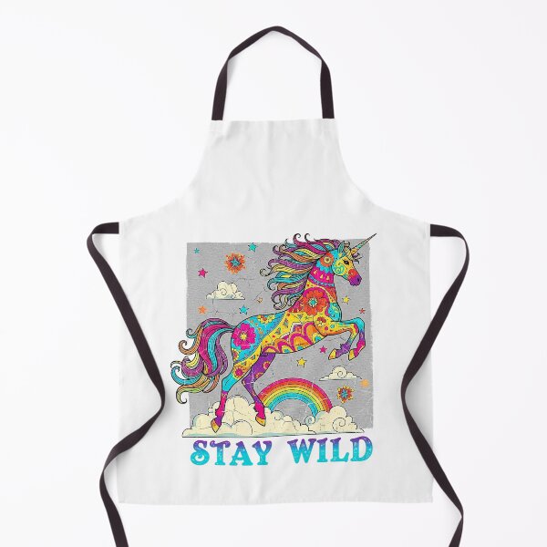 Item preview, Grunge Leaping Unicorn – Stay Wild Colourful Urban designed and sold by HexOne.